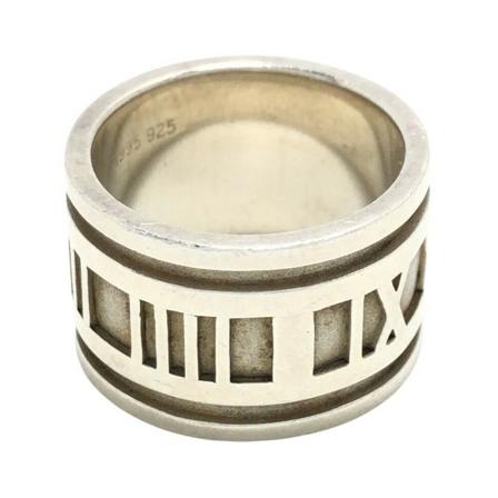Tiffany & Co. Pre-owned Rings , Grijs , unisex , Maat: ONE Size