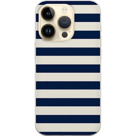 Kompatibel Mobilcover til Apple Apple iPhone 14 Pro marinestribede