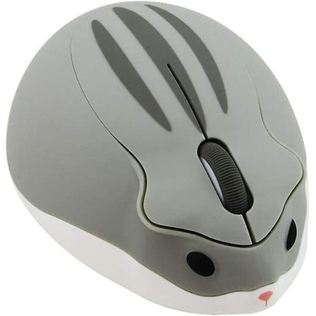 2,4 GHz Trådlös Mus Söt Hamsterform Låg Ljudnivå Bärbar Mobil Optisk 1200dpi USB-Mus Sladdlös Mus för PC Laptop Dator Notebook Macbook Ki