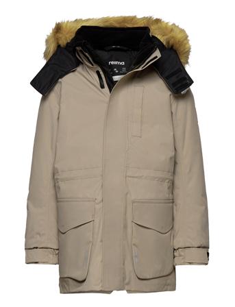 Reimatec Winter Jacket, Naapuri Parkas Jakke Beige Reima*Betinget Tilbud