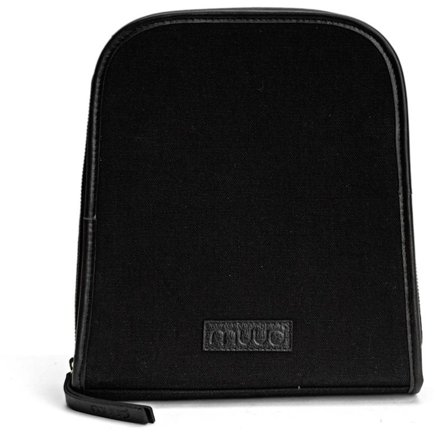 Muud Voss Oppbevaring Rundpinner Canvas-Sort