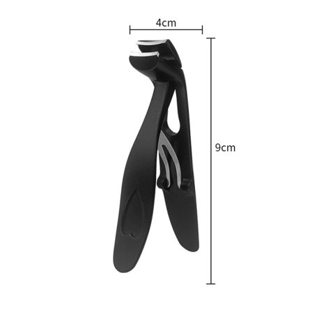 Kulmakynsisakset vanhuksille - Ergonomiset kynsisakset paksuille kynsille, edistykselliset teräksiset kynsisakset kerääjällä