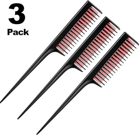 3-delt tredelt tredelt kam, dame rottehale kam, verktøystruktur kam lag rottehale kam, rottehale kam