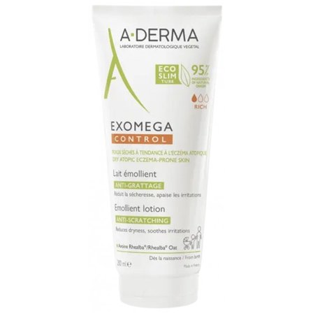 A-Derma Exomega Control Latte Emolliente Anti-Grattage 200ml
