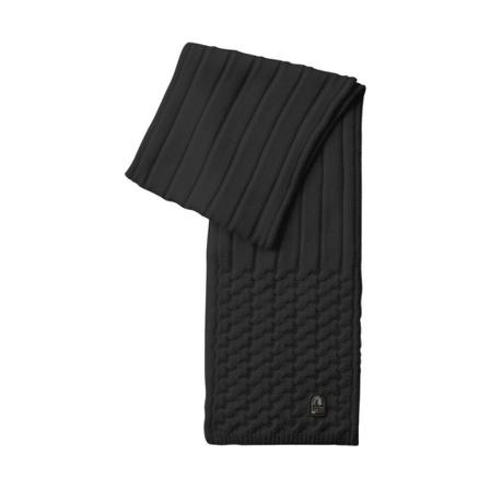 Parajumpers, Black Tricot Scarf Zwart, unisex, Maat:ONE Size