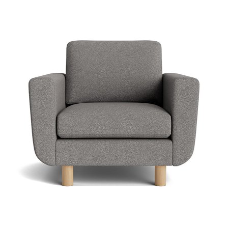 Haven lænestol - Loop Grå - 86x96x86 - Lænestol