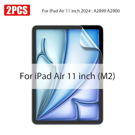 2 st/förpackning Papperskänsla Skärmskydd Målningsmatt PET-film För iPad Pro 11 13 M4 12.9in Air Mini 8:e 9:e 10:e Gen 9.7 10.9