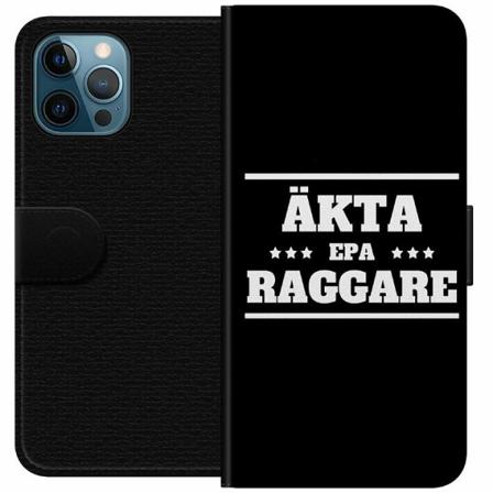 Apple Iphone 12 Pro Max Plånboksfodral Äkta Raggare