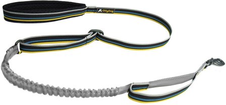 OllyDog Urban Trail Adjustable Spring Leash Anthracite