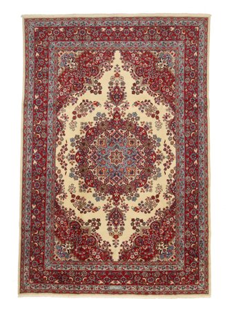 194X286 Tappeto Mashad Orientale (Lana, Persia) Carpetvista