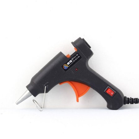 70W kuumaliimapistooli kotitalous- ja teollisuuskäyttöön MUSTA