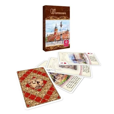 Cartamundi Warszawa Akwarele talia 55 listków - 5901911001665