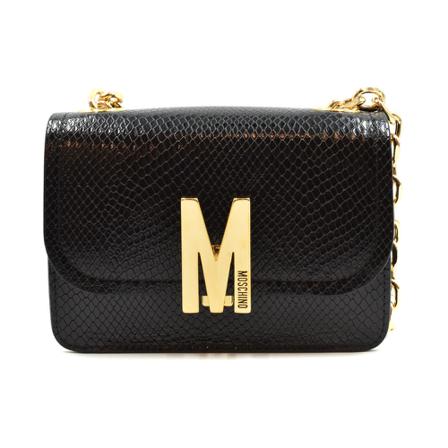 Moschino - Axelväskor - Svart - Herr - Storlek: One Size, Herr, Storlek: ONE SIZE
