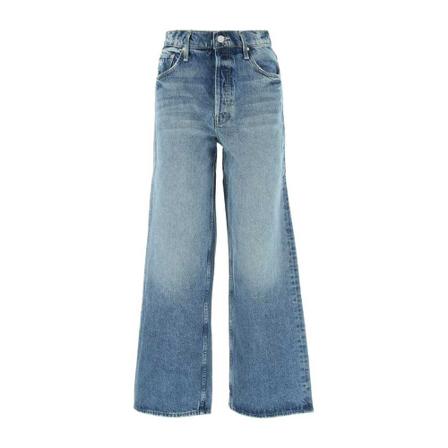 Mother Wide Jeans , Blauw , Dames , Maat: W28