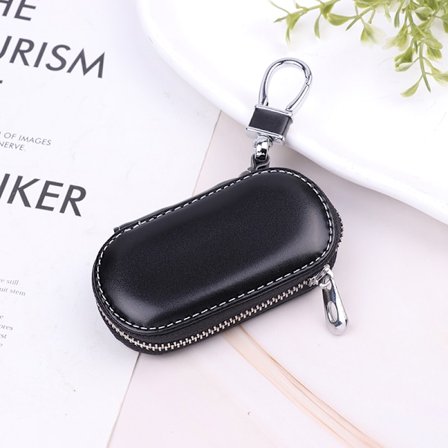 1 stk. Beskyttende bilnøgleetui i læder til Faraday Cage - høj kvalitet