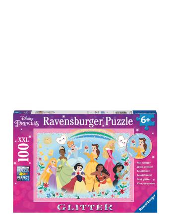 Disney Princess Strong Beautyful And Brave 100P Toys Puzzles And Games Puzzles Classic Puzzles Monivärinen/Kuvioitu Ravensburger