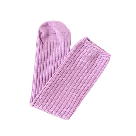 for 3-12Y High Knee Sucks Kids Sukat PURPLE