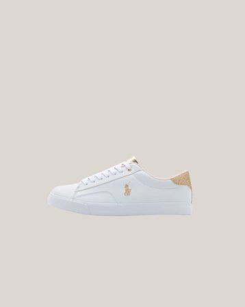 Polo Ralph Lauren THERON V Hvid Sko Pige - Kids Brand Store