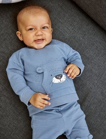 Minymo Pants Sweat - Blue - 56