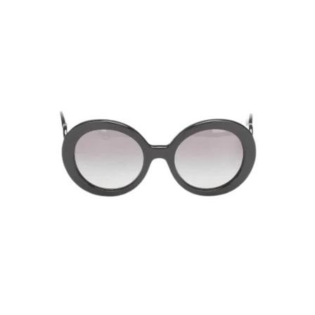 Prada Vintage Pre-owned Plastic sungles Sort, Dame Vintage Accessories, Størrelse: ONE Size