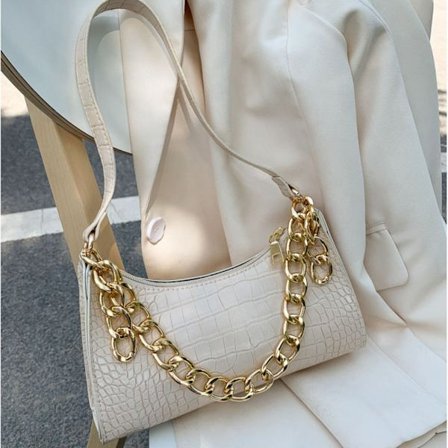 {xjxj} Skulderveske Underarmsveske HVIT