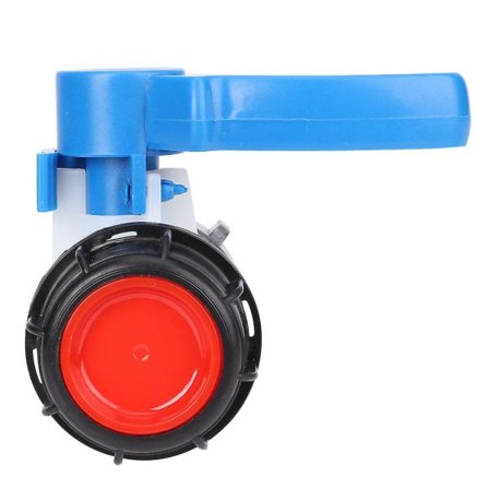 DN40 (62 mm) IBC-tank, kuglehane, vandhane