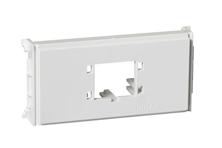 Schneider Electric 5971728 Monteringsbrikke for modulærjack, 1 modul 1 kobling, Datamaskin & surfing