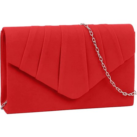 Evening Clutch Handväska i fuskmocka