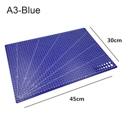 Skärmatta Skärbräda A3-BLÅ A3-BLÅ