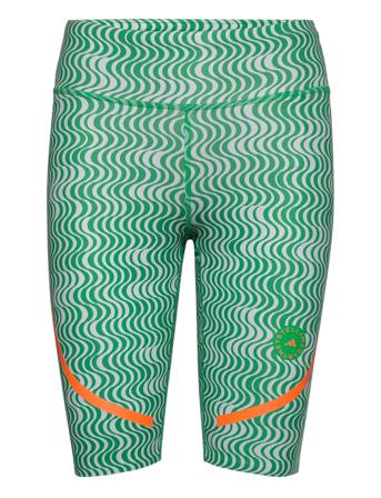 Asmc Truepurpose Printed Cycling Tights Shorts Sport Shorts Grønn Adidas By Stella McCartney