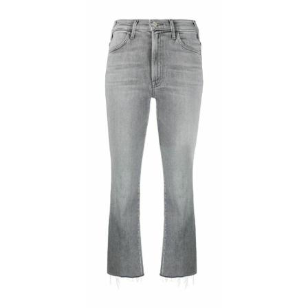Mother, Cropped Jeans Grijs, Dames, Maat:W28
