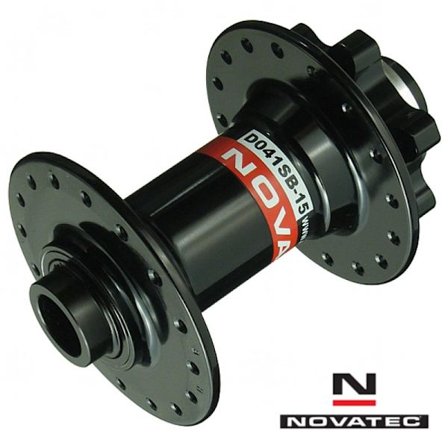 NT-D041SB Sort Fornav, 32H, 15mm Aksel, Skivebremsekompatibel