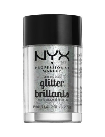 NYX Professional Makeup Face & Body Glitter - White - 15.4 G