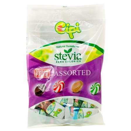 CIPI Sukkerfri Bolcher Assorteret 100 g, Helse & Madvarer, Snacks, Bolsjer & Pastiller