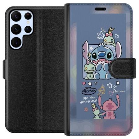 Samsung Galaxy S22 Ultra 5G Lompakkokotelo Stitch Yst v t