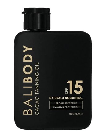 Bali Body Cacao Tanning Oil Spf15 - White - 100 ML