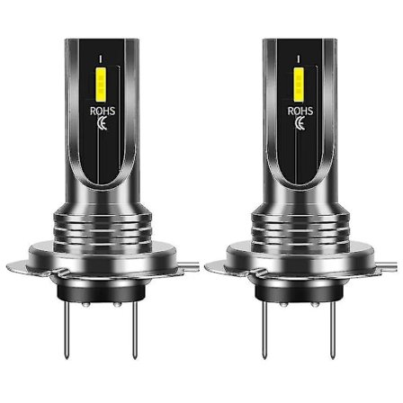 80W 2000lm H7 LED Bilfrontlykter Konverteringslamper Canbus Pærer Beam 6000k H7 LED