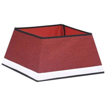Vidaxl Julgranskrage Röd Och Vit 48x48x25 Cm Röd