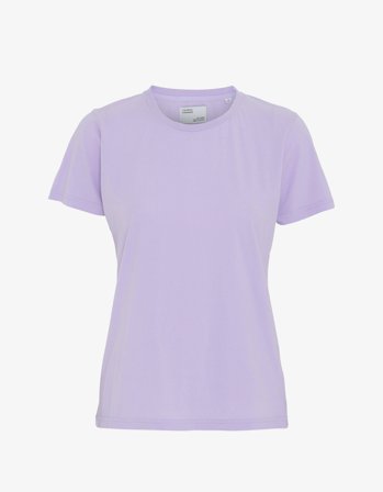 Women Light Organic Tee - Soft Lavender S