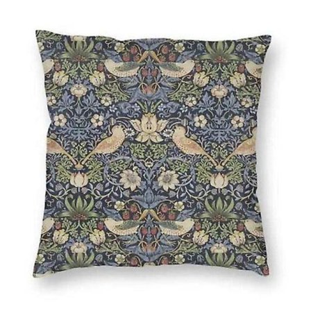 William Morris -tyynynpäällinen, lahja, 45 x 45 cm, tyynyliina, uusi sisustuselementti, taidepainos 4
