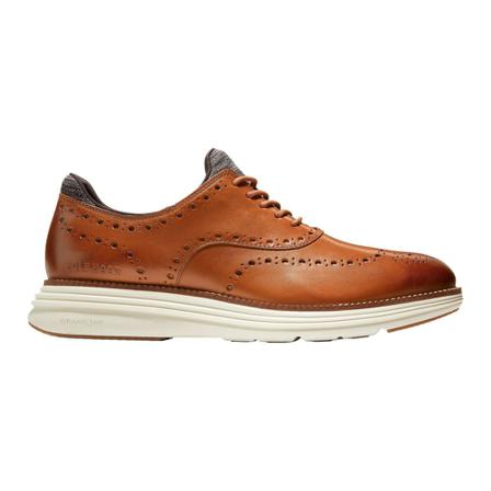 Cole Haan, Øriginal Grand Ultra Wingtip Oxford Bruin, Heren, Maat:41 EU