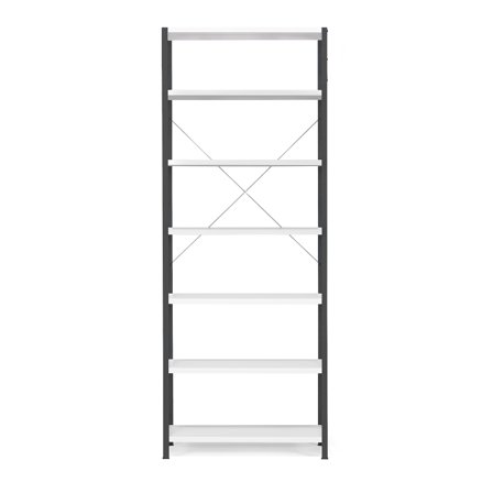 Regalsystem IDEAL, Grundmodul, 2500x1010x400 mm, dunkelgrau