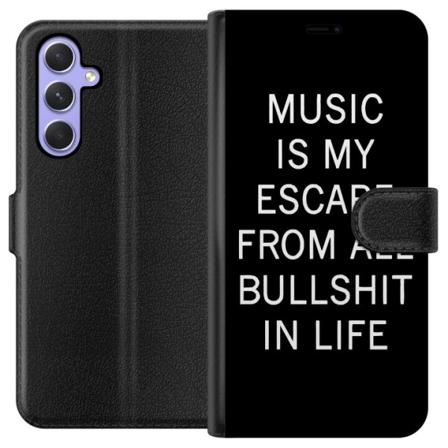 Samsung Galaxy A54 Tegnebogsetui Musik er mit liv