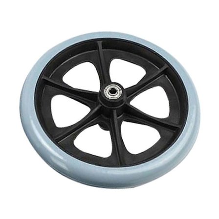 6/8 tums hjul Universal Framhjul Solid Däck Hjul Rullstols tillbehör{KDO}