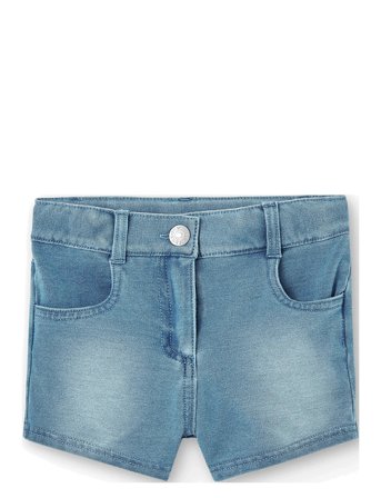 Boboli | Fleece Denim Shorts | 152