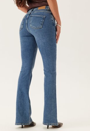 BUBBLEROOM High Flare Jeans Medium blue 40