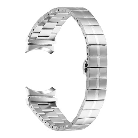 Armband i rostfritt stål för Samsung Galaxy Watch4/ Watch 5 Pro Active Smartwatch