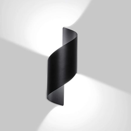 10W Udendørs væglampe LED væglampe Vandtæt IP66 Moderne Aluminiumlampe Udendørslampe til gårdhave Have Terrasse Tæt væg Patio