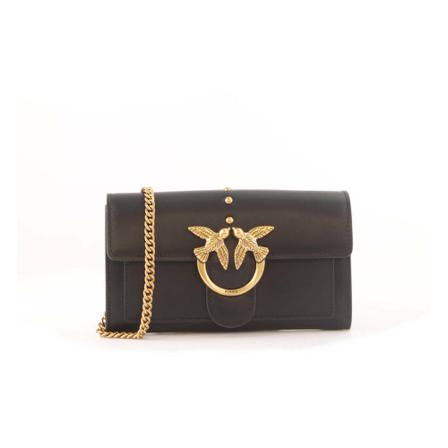 Pinko Wallets ; Cardholders Sort, Dame Punge og Kortholder, Størrelse: ONE Size
