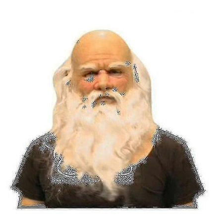 Julmask Jultomte Helhuvud Latexmask Ansikte Människa Mask Cosplay-g